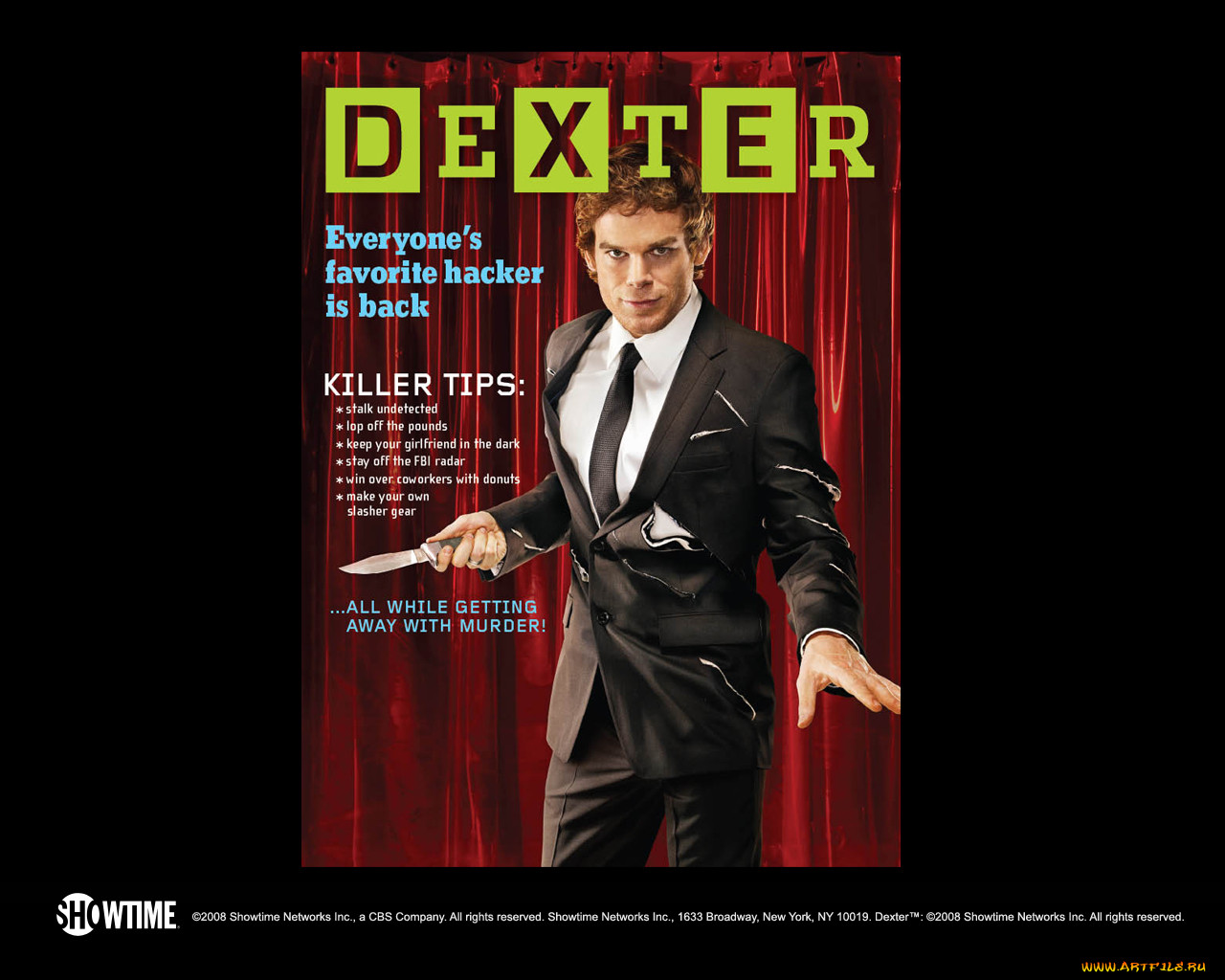 Get while the getting s good. Dexter обои.